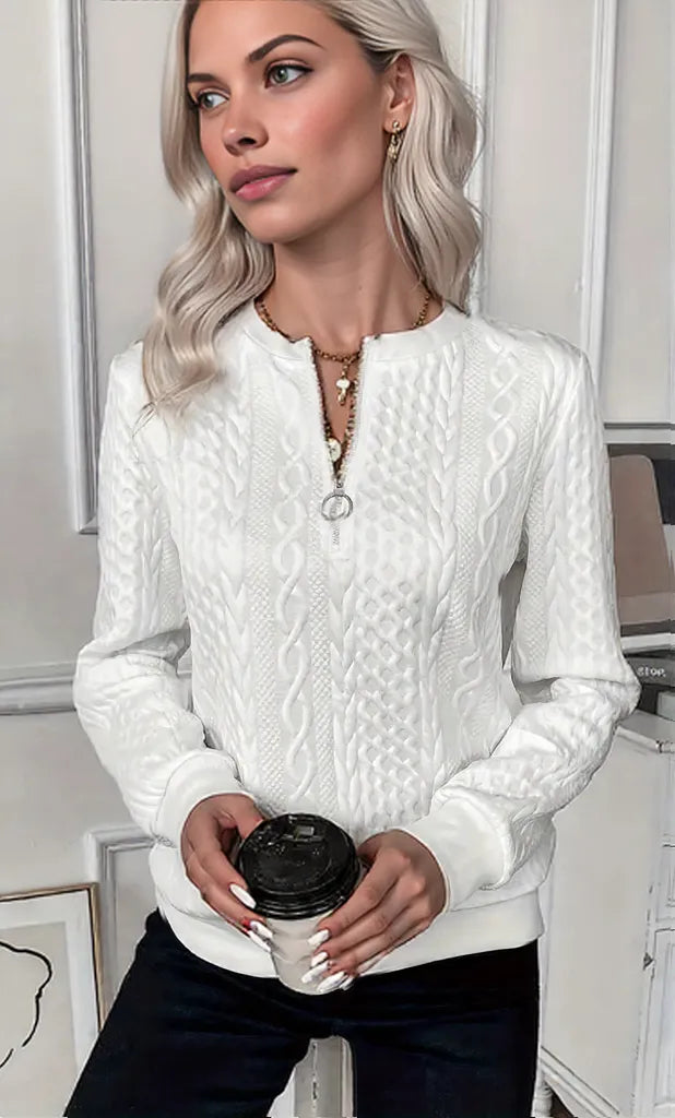 Lucy | Stylish Knit Sweater with Sophisticated Elegance