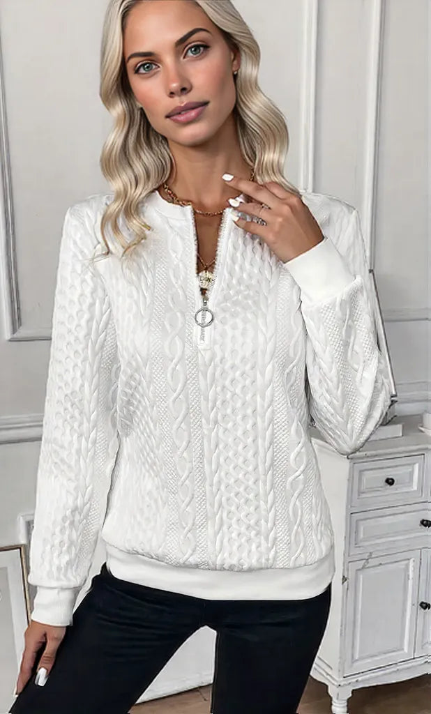 Lucy | Stylish Knit Sweater with Sophisticated Elegance