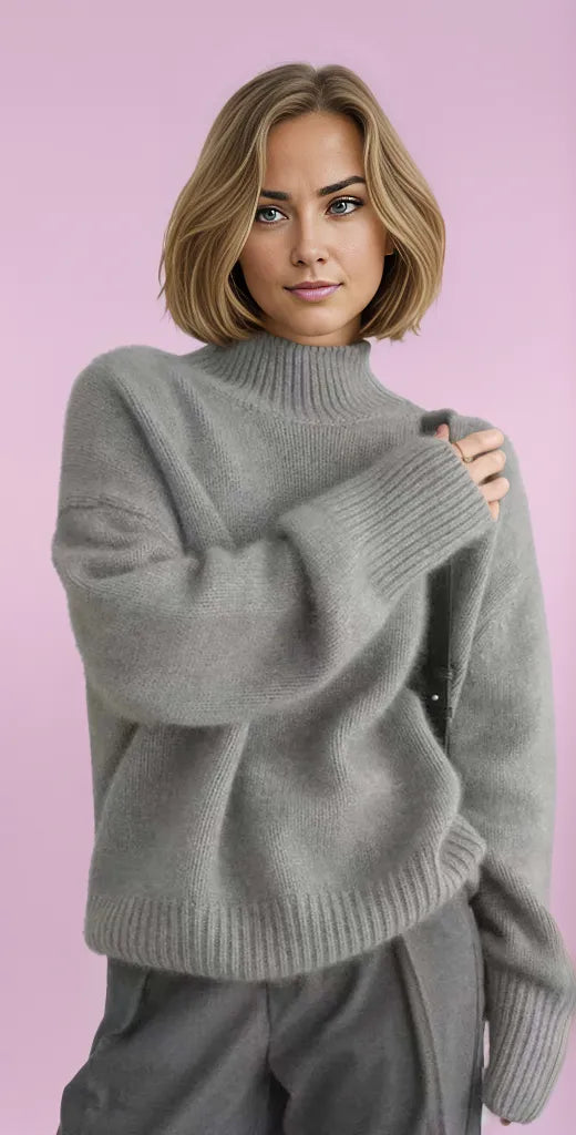 Lynne | Opulent Cashmere Turtleneck Sweater