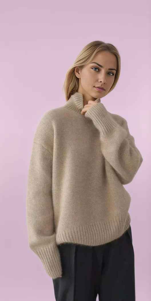 Lynne | Opulent Cashmere Turtleneck Sweater