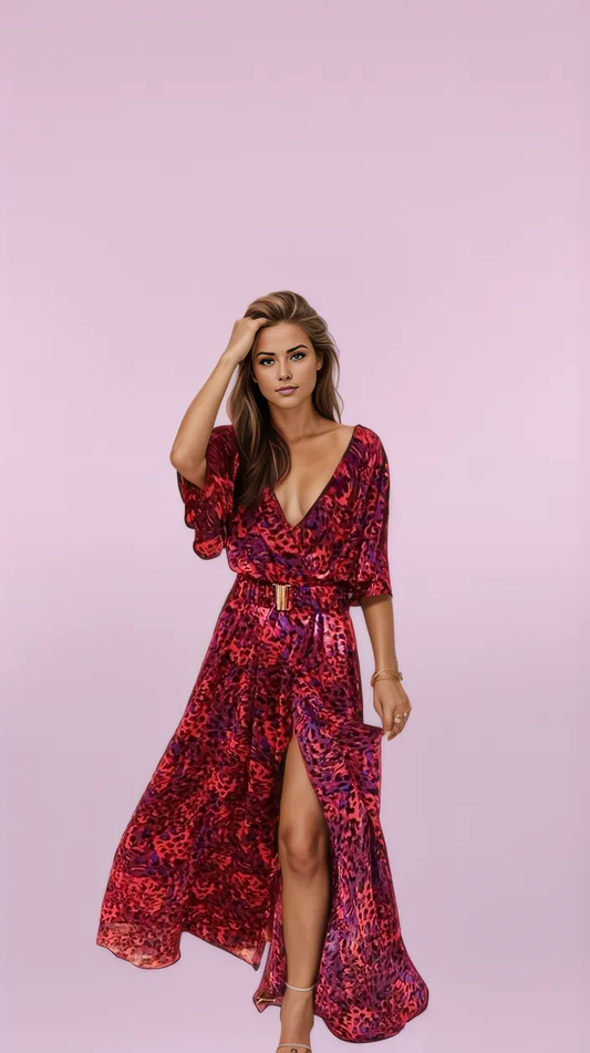 Mia | Elegant Maxi Wrap Dress