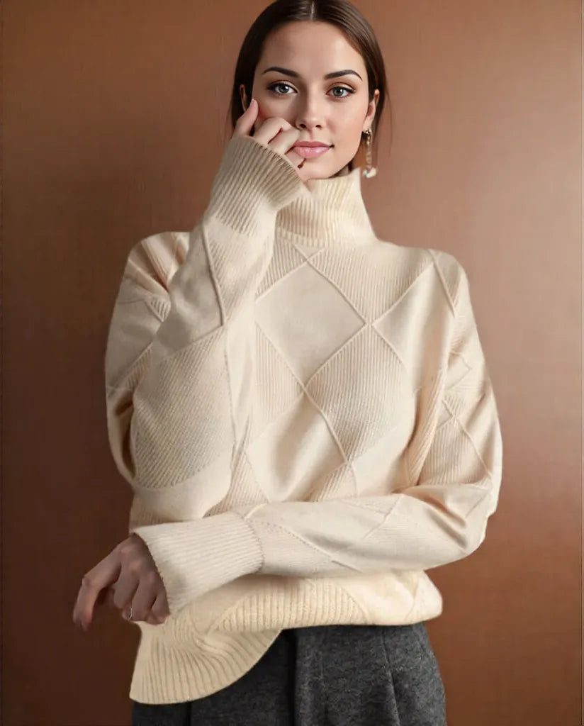 Amelia | Chic Women's Turtleneck Sweater for Ultimate Comfort