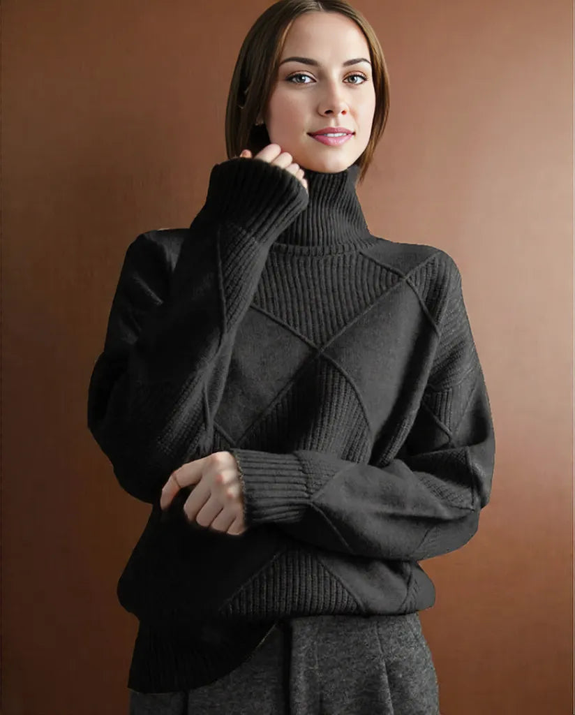 Amelia | Chic Women's Turtleneck Sweater for Ultimate Comfort