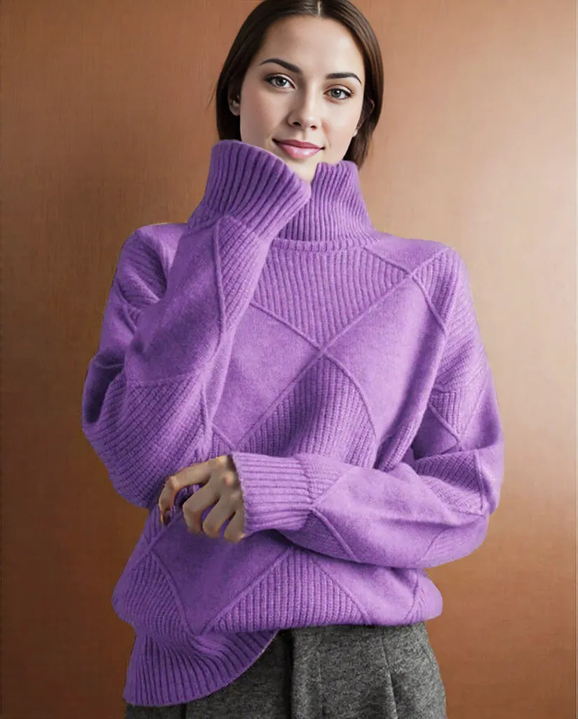 Amelia | Chic Women's Turtleneck Sweater for Ultimate Comfort