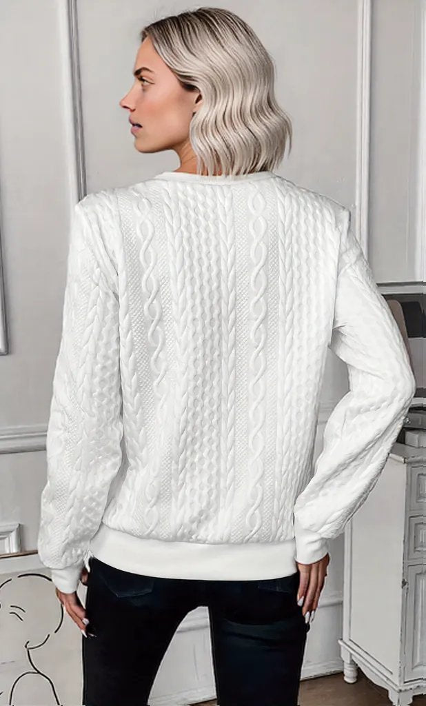 Lucy | Stylish Knit Sweater with Sophisticated Elegance